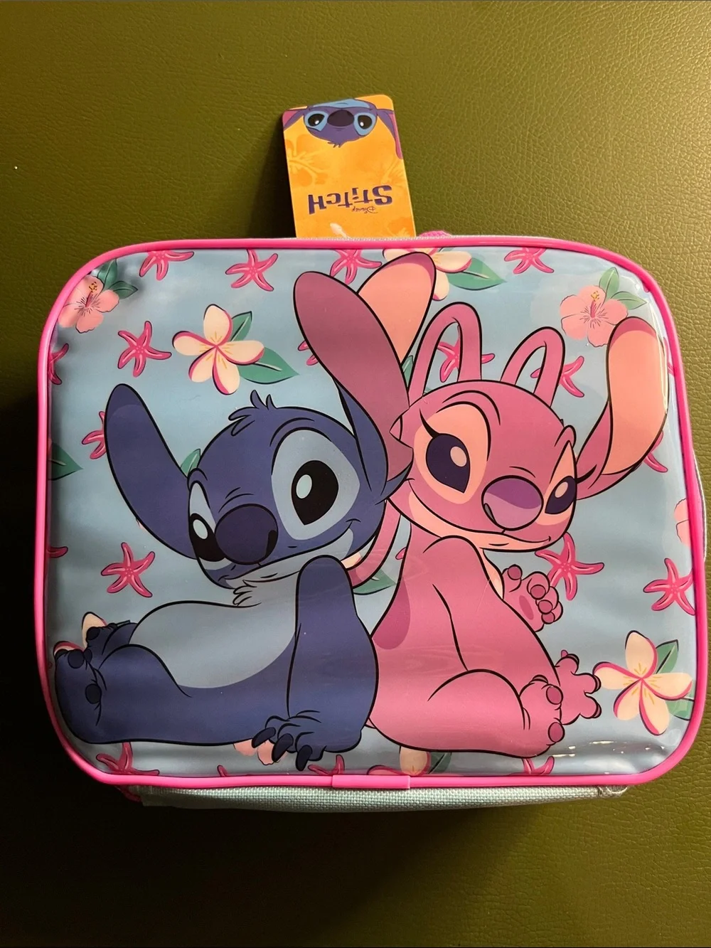 Disney Kids Backpack and Lunch Bag Set - Blue, Pink